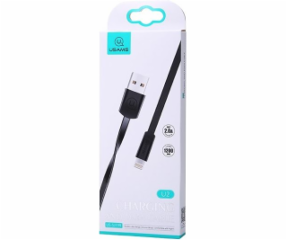 Usams USB-A – Lightning kabel 1,2 m černý (SJ199IP01)