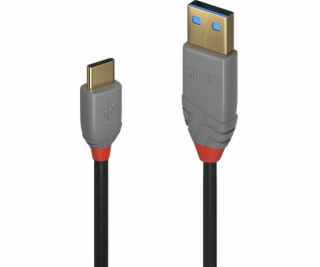 Lindy USB kabel USB-A – USB-A 0,5 m černý (36885)