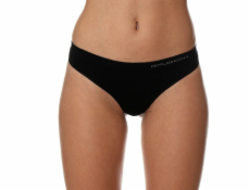 Brubeck Dámská tanga TH00182A Comfort Cotton, černá, velikost L