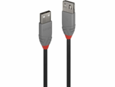 Lindy USB kabel USB-A – USB-A 0,5 m černý (36701)