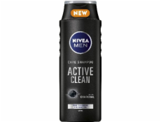 Nivea Šampon pro péči o vlasy ACTIVE CLEAN pro muže 400 ml