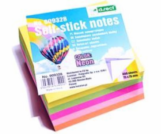 D.Rect Sticky notes 75x75 Neon