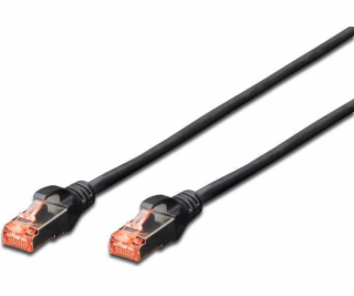 Digitus RJ45 S/FTP Cat6 0,50 m černý (DK-1644-005/BL)