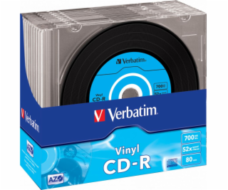 Verbatim CD-R 700 MB 52x 10 kusů (43426)