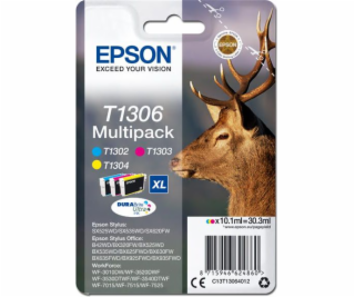 Sada inkoustů Epson T1306 CMY (T1302+T1303+T1304) (C13T13...