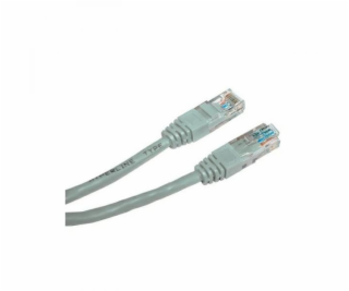 Logo Patchcord UTP, Cat.5e, 0,5m, šedá (2588)