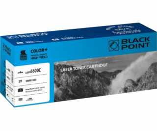 Náhradní toner Black Point LCBPX6600C azurová 106R02233 (...