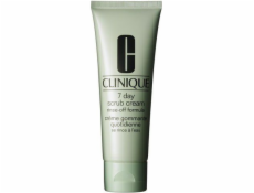 Clinique 7 Day Scrub Cream Rinse-off formule obličejový peeling 100 ml