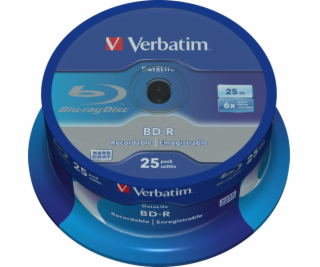 Verbatim BD-R 25 GB 6x 25 kusů (43837)