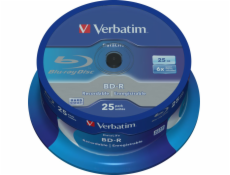 Verbatim BD-R 25 GB 6x 25 kusů (43837)