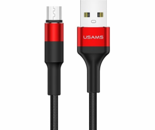 Usams USB-A - microUSB USB kabel 1,2 m červený (SJ224USB02)