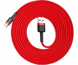 Baseus USB-A - USB-C USB kábel 3 m červený (CATKLF-U09)