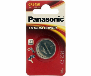 Baterie Panasonic Lithium Power CR2450 620mAh 1 ks.