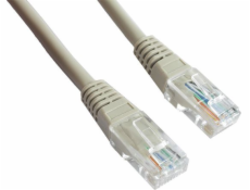 Gembird propojovací kabel RJ45, kat. 5e, UTP, 7,5m, šedý (PP12-7,5M)