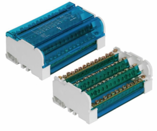 Pawbol Distribuční blok 125A 500V 4P 15 vývodů (E.4088)