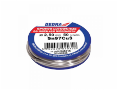 Dedra Pájecí kov 2,5mm Sn97Cu3 50g (31L92505)