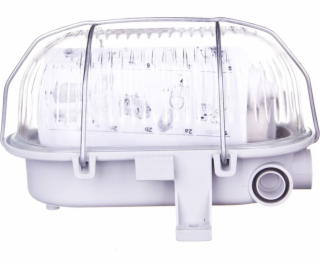 Lena Lighting Plafoniera 1x 60W E27 II tř. 230V IP44 OVAL...