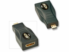 Lindy HDMI Micro - HDMI Mini AV adaptér černý (41296)