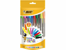 Bic Cristal Multicolor pouzdro 20 kusů (279226)