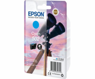 Inkoust Epson 502 azurový 3,3 ml (C13T02V24020)