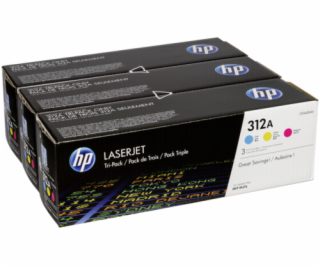 HP Toner Multi Pack CF 440 AM C/M/Y No. 312 A