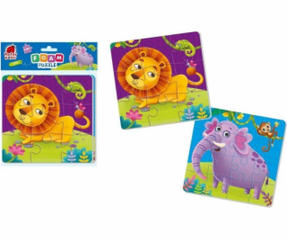 Roter Kafer Pěnové puzzle 2v1ZOO RK6050-05