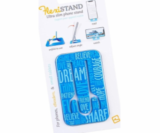 Thinking Gifts Stojan na telefon FlexiStand - Blue Words