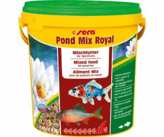 Sera Pond Mix Royal 10 l, mix - krmivo pro jezírkové ryby