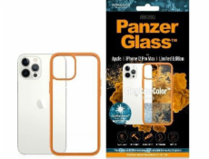 Pouzdro PanzerGlass ClearCase pro iPhone 12 Pro Max Orange Antibacterial