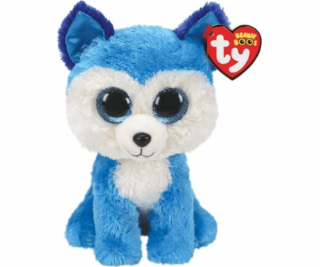 TY Beanie Boss Prince - modrý Husky 24cm