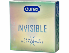 Durex Durex Invisible Close Fit kondomy - nasazené 1 balení - 3 ks