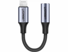 Ugreen US211 Lightning USB adaptér – Jack 3,5 mm černý (30756)