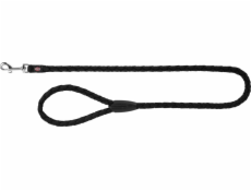 Trixie Cavo Leash, S–M: 1,00 m/o 12 mm, černá