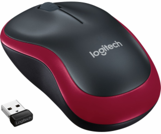 Logitech M185 Mouse Red (910-002240)