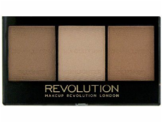 Makeup Revolution Ultra Sculp & Contour Sada pro korekci obličeje Light-Medium C04 11g