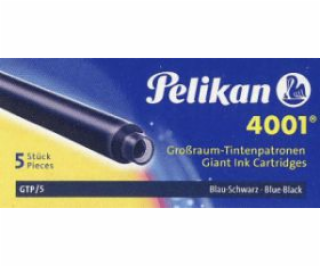 Náboje Pelikan GTP/5 long, modrá a černá