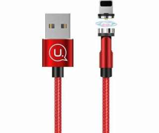 Usams USB-A – Lightning kabel 1 m červený (109578)