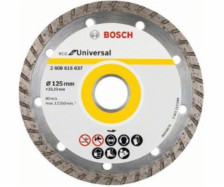 Diamantový kotouč Bosch 125 mm TURBO ECO (B2608615037)