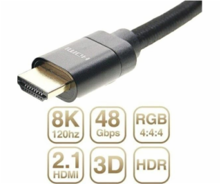 HDMI - HDMI kabel 3m černý (KAT05123)