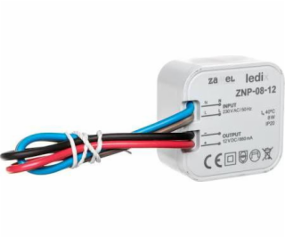 Zamel Nástěnný LED zdroj 12V DC 8W (LDX10000028)