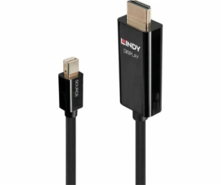 Lindy DisplayPort Mini - HDMI kabel 0,5 m černý (40910)