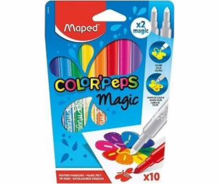 Značky Maped Colorpeps Magic 8+2