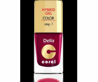 Delia Coral Hybrid Gel Nail email č. 12 vínová 11ml