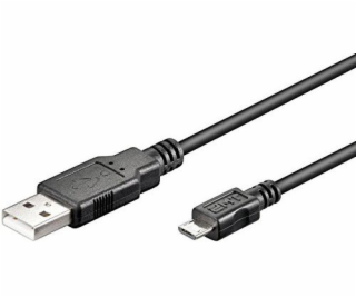 Gembird USB-A - microUSB USB kabel 1 m černý (93918)