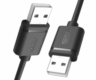 Unitek USB-A - USB-A USB kabel 1,5 m černý (Y-C442GBK)