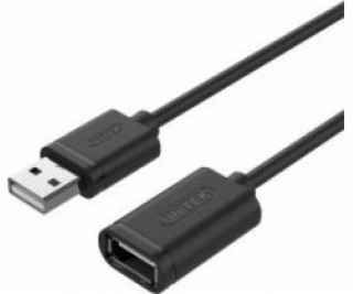 Unitek USB-A - USB-A USB kabel 1 m černý (Y-C428GBK)