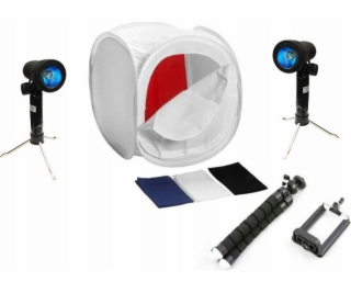 Sada Massa Studio Set Set bez stínu 40cm / 2x 50w lampa +...