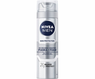 Nivea MEN SILVER PROTECT pěna na holení 200 ml