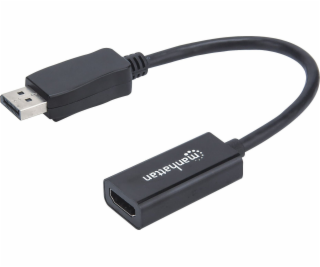 Manhattan DisplayPort – HDMI AV adaptér černý (151634)