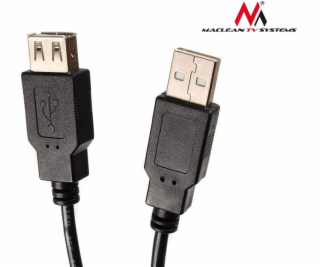 Maclean USB-A – USB-A kabel USB 3 m černý (MCTV-744)